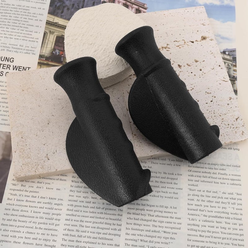 Create idea 2 Pairs 22mm Rollators Handles Right and Left Handle Covers PVC Ergonomically Handles Rollators Replacement Parts Accessories Black - Image 5
